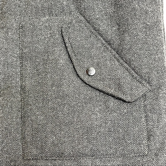 State Vintage Rogue Apparel wooly leather lined vest  Unisex size Large - Picture 4 of 14